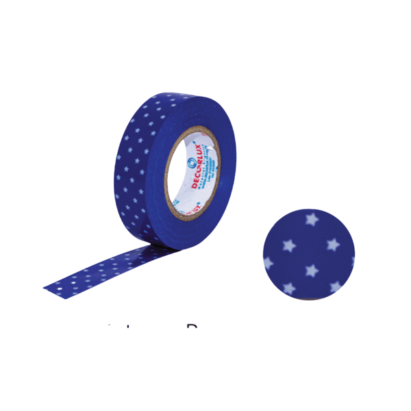 Fita para Bronze Decorlux Estrela Branca Fita Azul 20m x 18mm